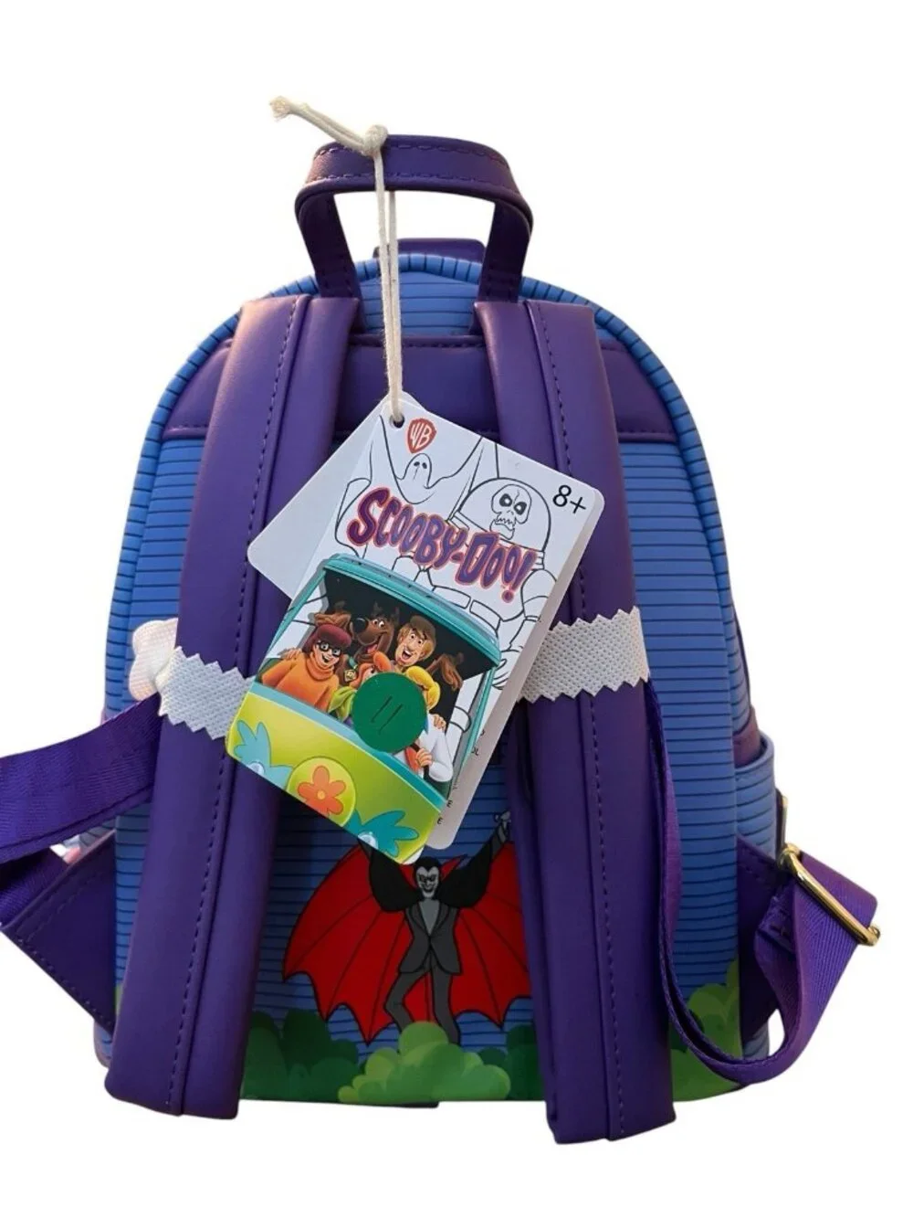 Loungefly Scooby-Doo Haunted Mansion Lenticular Glow in Dark Mini Backpack NWT